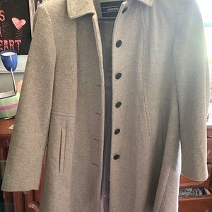 Lands end XL grey winter coat